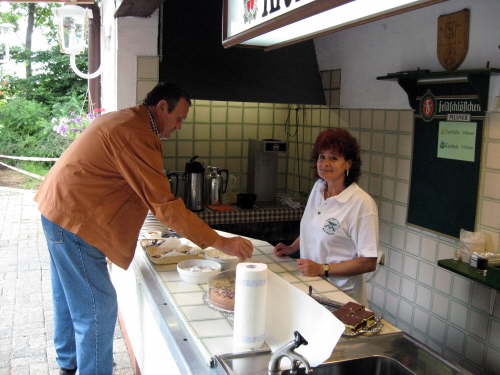 Kuchen-Theke